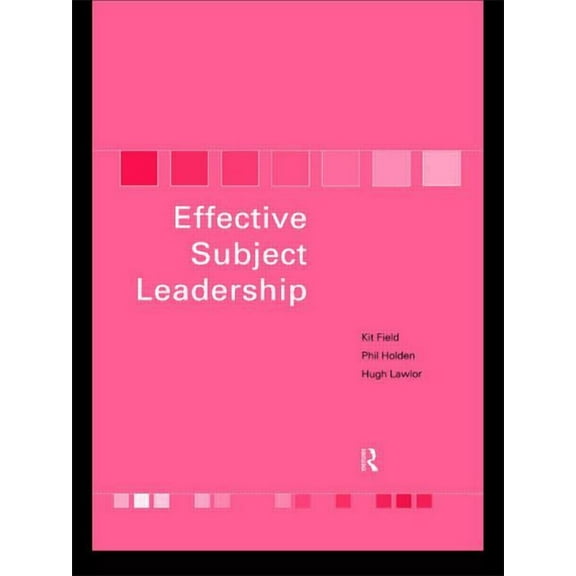 Effective Subject Leadership, (Paperback)