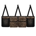 thumbnail image 2 of KUIFORTI Leopard Print Trunk Organizer for SUV, Truck,Sedan, Reusable Car Organizer with 4 Pocekt, Adjustable Car Seat Organizer Backseat (37.01"*11.8"), Lightweight Car Storage Bag for SUV/MPV/Truck, 2 of 6