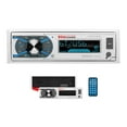thumbnail image 4 of BOSS Audio Systems MR632UAB Marine Boat Stereo – Single Din, Bluetooth, AM/FM Radio Receiver, USB, Weatherproof, Detachable Front Panel, 4 of 12