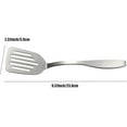 thumbnail image 4 of CLEANCOOL 9.37-Inch Small Turner Spatula SUS304 Stainless Steel Slotted Turner for Small Pans, 4 of 10