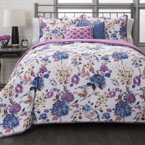 Berry Garden Bedding Comforter Set - Walmart.com