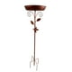 thumbnail image 4 of Comedero para Pájaros de Metal, Baño para Pájaros, Adorno de Jardín, Arte de Hierro, Decorativo, Retro, para Césped, Decoración de Patio Al Aire Libre, 4 of 8