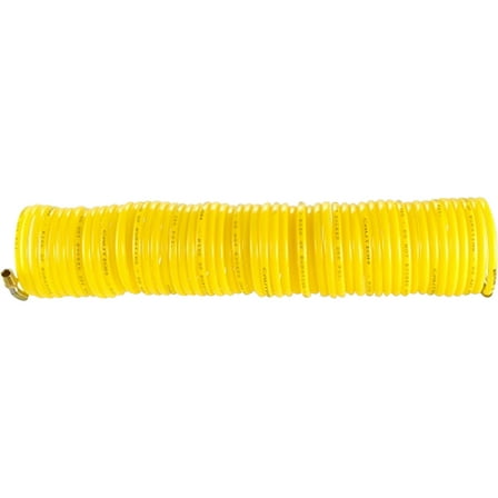 Ironton Nylon Recoil Air Hose, 1/4in. x 50ft., 125 PSI