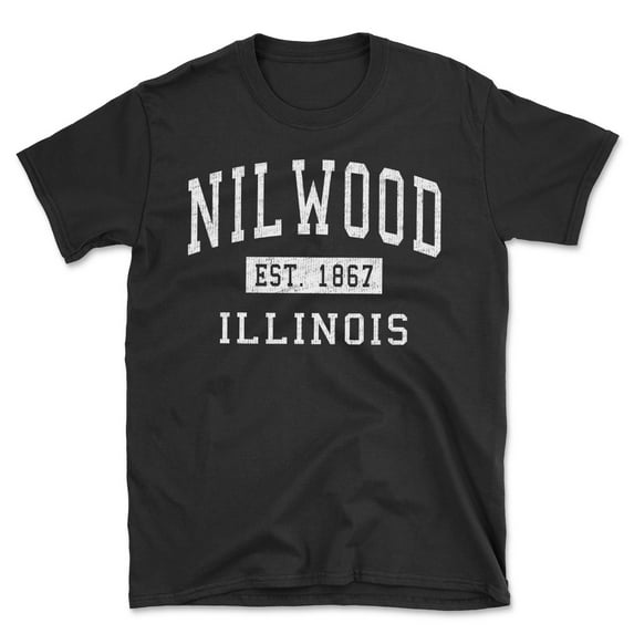Nilwood Illinois Classic Established Men's Cotton T-Shirt