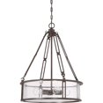 thumbnail image 3 of Quoizel Buchanan 4 Light Pendant in Western Bronze, 3 of 5