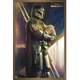 thumbnail image 1 of Star Wars: The Mandalorian - Held Wall Poster, 22.375" x 34" Framed, 1 of 4