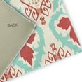 thumbnail image 2 of Simply Daisy 4' x 6' Ligonberry Red Bombay Spring Chenille Indoor/Outdoor Rug, 2 of 3