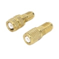 thumbnail image 4 of R410 Straight Swivel Adapter, R22 1/4 Male To 1/4 Female R410 R22 Refrigerant Adapter Simple Installation Heavy Duty Copper  For Air Conditioning Repair, 4 of 8