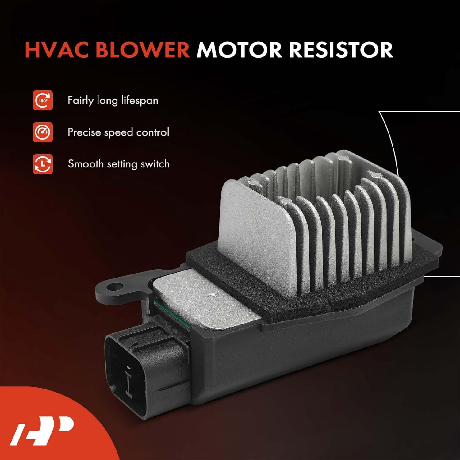 A-Premium HVAC A/C Blower Motor Resistor Replacement for Lincoln Town Car 2003-2007 Automatic Temperature Control