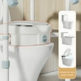 thumbnail image 2 of Seipola Raised Toilet Seat for Elderly,Adjustable Padded Armrest,Elevated Toilet Safety Seat for Standard or Elongated Commode,220lbs Load,E-1 Set, 2 of 15