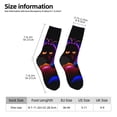 thumbnail image 4 of Lsque Five Nights At Freddy'S Printed Men's Crew Socks, Soft Durable Breathable Moisture-Wicking with Odor Control Cotton socks, 4 of 7