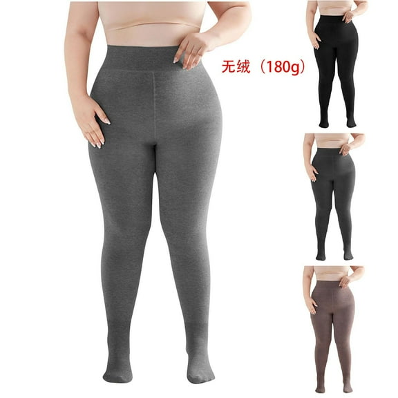 uublik Women Thermal Leggings Long Johns for Women Fleece Lined Thermal Underwear Bottoms, Gray