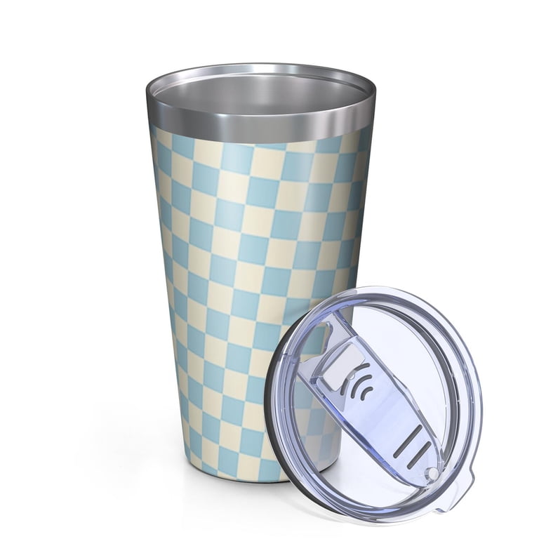 Light Blue Tumbler with Cream Accessories Set Amazon.com | Blue Cup Accessories Set for Stanley 30OZ  main image 4
