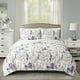 thumbnail image 1 of Adalia Quilt Purple / Grey Juego de 3 piezas Full / Queen Lush Decor 16T003532, 1 of 2