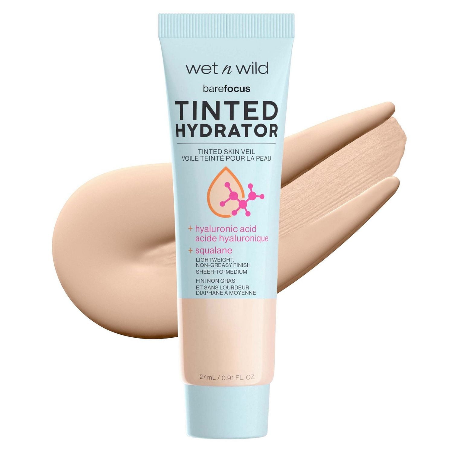 BARE FOCUS TINTED HYDRATOR - LIGHT MEDIUM, tinted hydrator