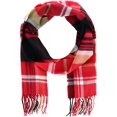thumbnail image 1 of David & Young Soft Plaid Winter Scarf, 1 of 2