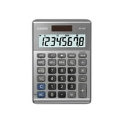 Casio MS-80B 8 Digit Desktop Calculator باللون الفضي
