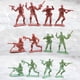 thumbnail image 5 of 240pcs Plastic Playset 4cm Figures Model Toys - Maroon & Green, 5 of 9