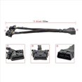 thumbnail image 4 of 2X 2 IN 1 OBD2 Extension Cable OBDII Male to 2 Female Splitter Car Computer Connection Conversion Plug Socket 30CM,2 x OBD2 Extension Cable,Black, 4 of 5