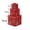 Red-RD-home supplies, variant on MORESEC XUld Home Christmas Decoration Gift Box Stacking Head Tree Gift Box Display Window Scene Ornament Christmas Ornaments