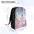 thumbnail image 4 of Hello Kitty Backpack, Travel Laptop Backpack, Water Resistant College School Computer Bag, Durable Daypack, Fit 16 Inch Notebook, 4 of 8