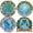 Earth Day, variant on 4Pcs Math Formula Brooches Metal Pin Badges Fashion Lapel Pins for Casual Clothes Scarf Suit Jeans Backpack Accessories