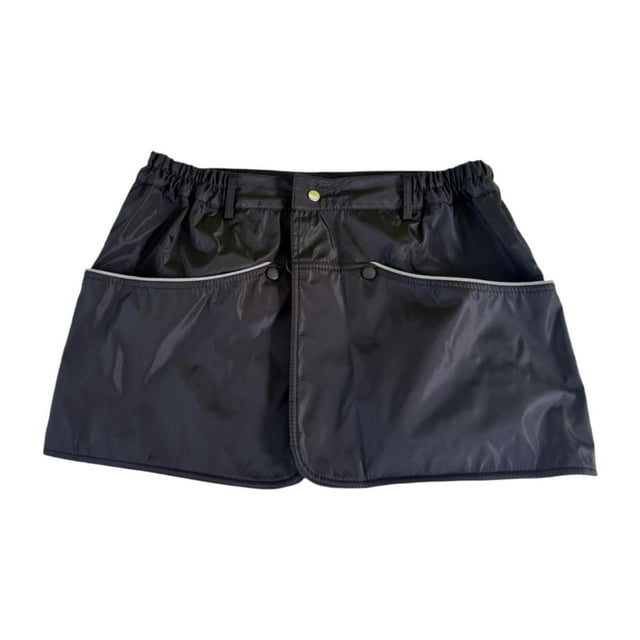 Delantal de entrenamiento para perros, pantalones cortos de entrenamiento para perros, resistente al agua multipropósito resistente para actividades Black XL