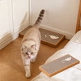 thumbnail image 6 of huayou Thickened Corrugated Cat Scratcher Pad, Durable Cardboard Board for Indoor Cats, Furniture Protector and Rest Spot with Mouse Design, 17.7 x 8.6 x 1.3 inch, 6 of 6