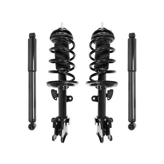 Front and Rear Suspension Strut and Shock Absorber Assembly Kit - Compatible with 2007 - 2013 Acura MDX 2008 2009 2010 2011 2012