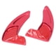 thumbnail image 1 of Rankomu Extensión de Paleta para Volante de Coche, 2 uds, reemplazo de Cubierta de Ajuste de Palanca de Cambios extendida para Challenger 2015‑2019(Rojo), 1 of 5