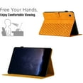 thumbnail image 2 of Allytechgroup for Samsung Galaxy Tab A9+ Case, Slim Stand Protective Cover with Credit Card Slot Cover Shpockproof Flip PU Leather Shell Bumper for Samsung Galaxy Tab A9+ Women Men, Yellow, 2 of 8
