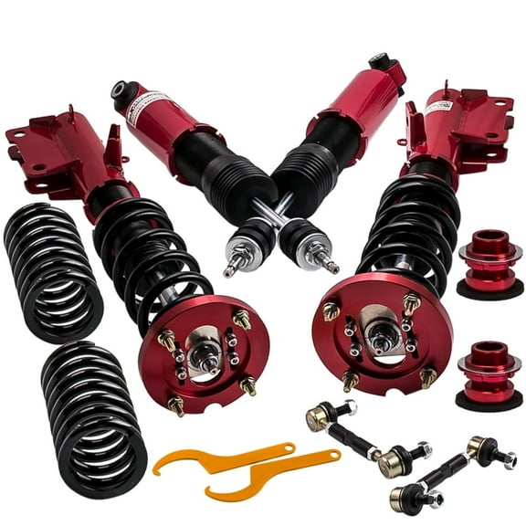Maxpeedingrods Coilovers Shock Kits ford Mustang Convertible Sedan 05-14 24 Ways Adj Damper