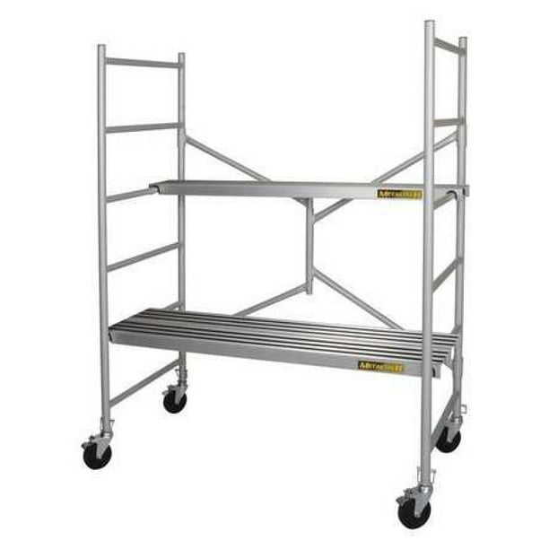 METALTECH Scaffold,445/64 ft.L,Aluminum,700 lb. ICAIRC