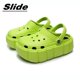 thumbnail image 1 of Sandalias elegantes para mujer, zuecos a la moda, toboganes de playa y calle, zapatillas que aumentan la altura, novedad de 2023, 1 of 4