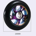 thumbnail image 4 of 2 Pcs 100mm Scooter Replacement Wheels With Bearing Stunt Scooter, 4 of 5