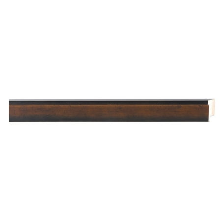 - Picture Frame Moulding (Wood) - Contemporary Antique Gold Finish - 1.125