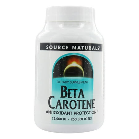 Source Naturals Source Naturals  Beta Carotene, 250 (Best Source Of Beta Carotene)