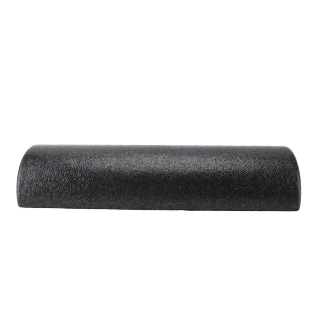 Medio Rodillo De Espuma Suave, Medio Rodillo De Espuma Negro Multifuncional Para Estiramiento Para Pilates