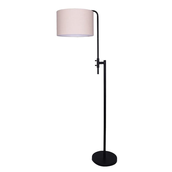 Lámpara de Piso HomeTrends Ajustable Blanca