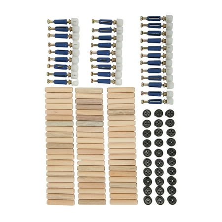 

3 In 1 Connecting Set Galvanizing Multifunctional Eccentric Wheel Connector Corrosion Precise Spiral Thread For Furniture Panel Installation 12mm Eccentric Wheel