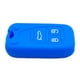 thumbnail image 1 of Riwesomey Funda de silicona para llave de coche, funda protectora para llaves de vehículo, accesorios de actualización para automóvil, piezas Automoción decorativa y accesorios Azul oscuro, 1 of 6