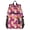 Retro Groovy Checkered, variant on JIALIOU 14" Laptop Backpack Waterproof Airline Approved Stylish Casual Daypack for Travel Business College Work, Rabbits Cats Tigers Dogs
