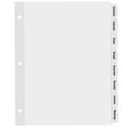 thumbnail image 3 of Avery 8-Tab White Label Dividers, Big Tabs (20 Sets of 14435), 3 of 8