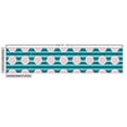 thumbnail image 2 of Ambesonne Summer Fabric by the Yard Upholstery, Grapefruit on Marine Stripes, 3 Yards, Rose Seafoam and Petrol Blue, 2 of 4