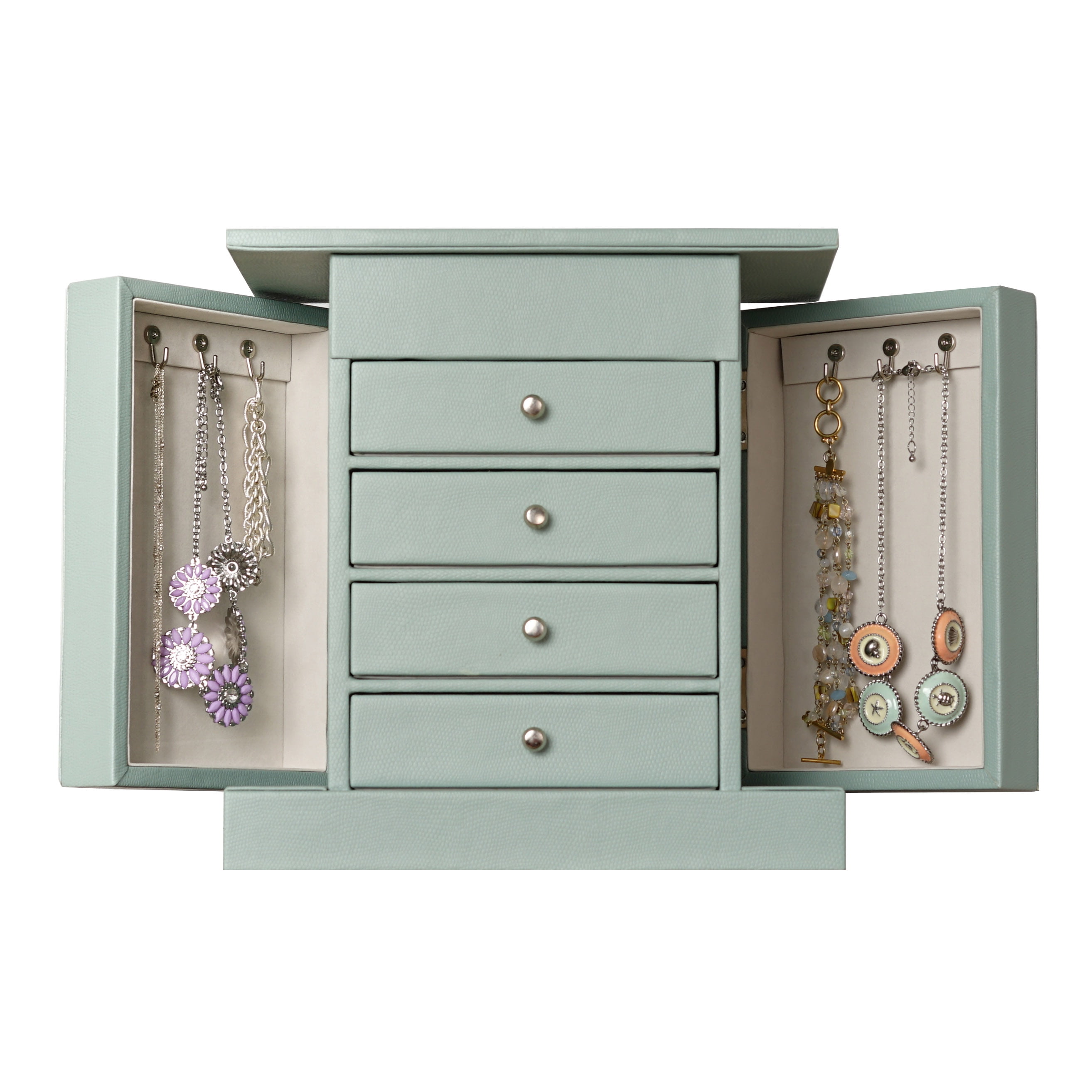 Hives and Honey Hives & Honey Layla Jewelry Chest, Soft Blue