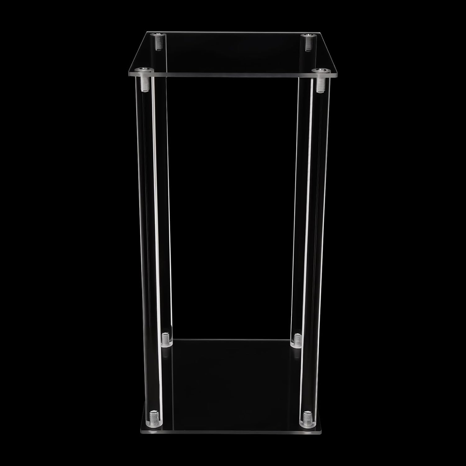 Acrylic Floral Stand Wedding Centerpieces for Tables, 10PCS Geometric Vases for Centerpieces Bulk Birthday Baby Shower Party Decoration (15.75inch Tall)