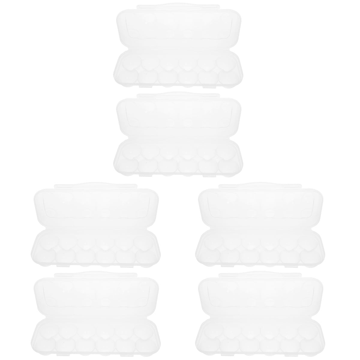 Set of 3 Egg Holder for Fridge Goose Carton Preservation Box