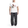 thumbnail image 5 of CafePress - Santa Beagle Men's Light Pajamas - Men's Light Loose Fit Cotton Pajama Set, 5 of 7