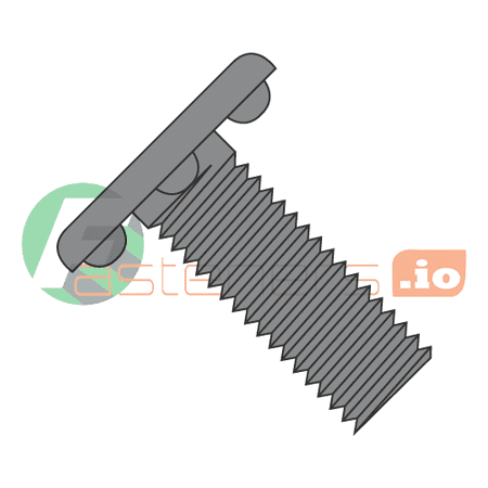 

10-24 x 3/8 Weld Screws / Nibs Under Head / Steel / Plain (Quantity: 3 000 pcs)