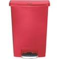 thumbnail image 2 of RUBBERMAID Trash Can,Rectangular,24 gal.,Red 1883570, 2 of 9